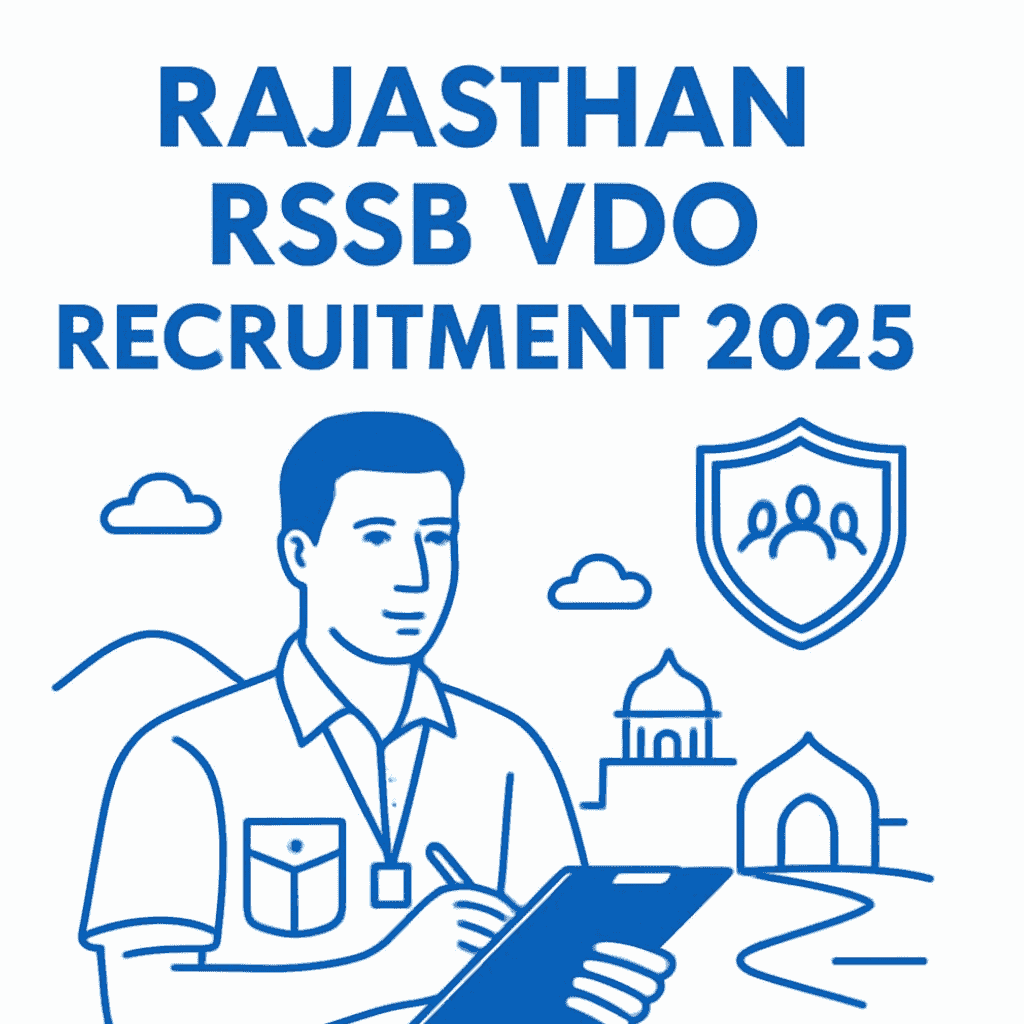 Rajasthan RSSB VDO Recruitment 2025