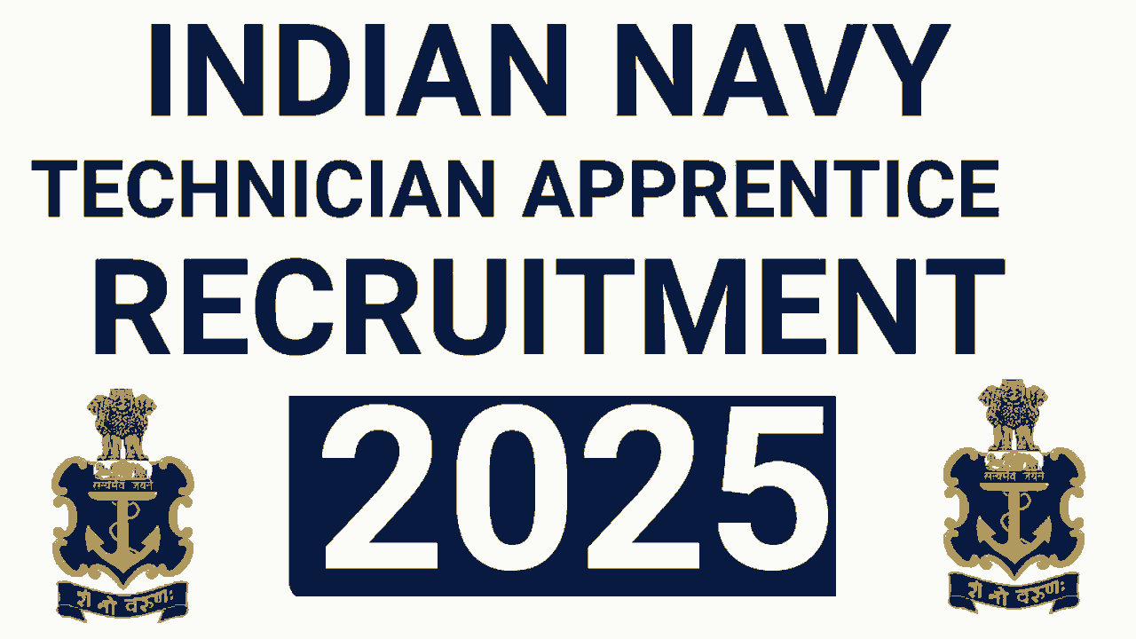 Indian Navy Technician Apprentice Recruitment 2025