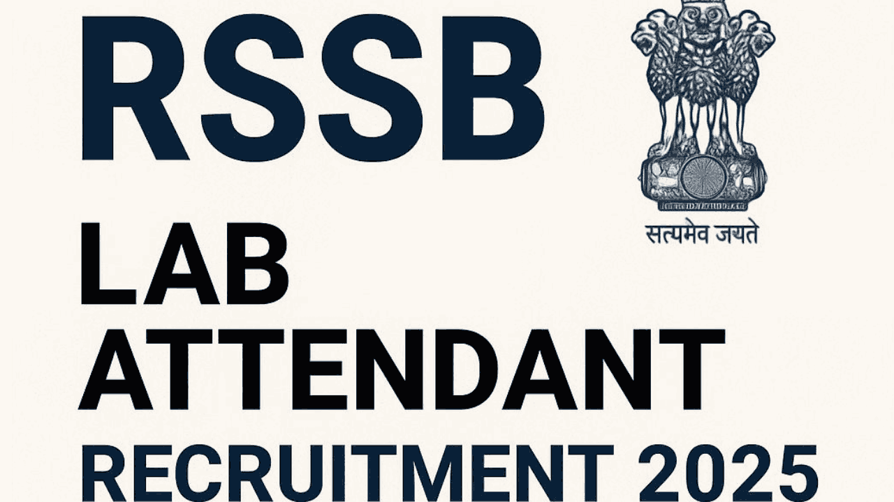 RSSB Lab Attendant Recruitment 2025
