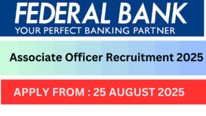 Federal Bank Associate Officer Recruitment 2025