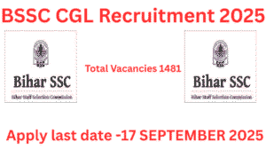 BSSC CGL Recruitment 2025