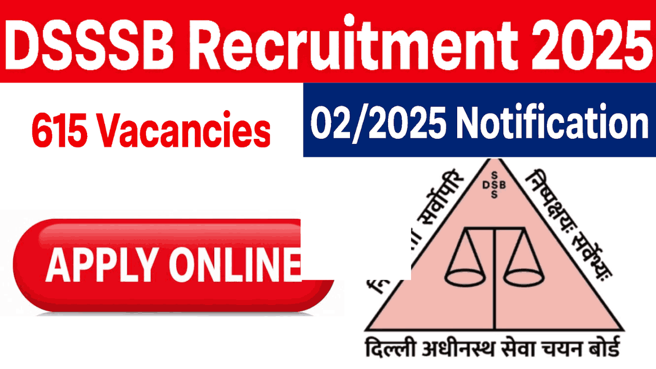 DSSSB Recruitment 2025