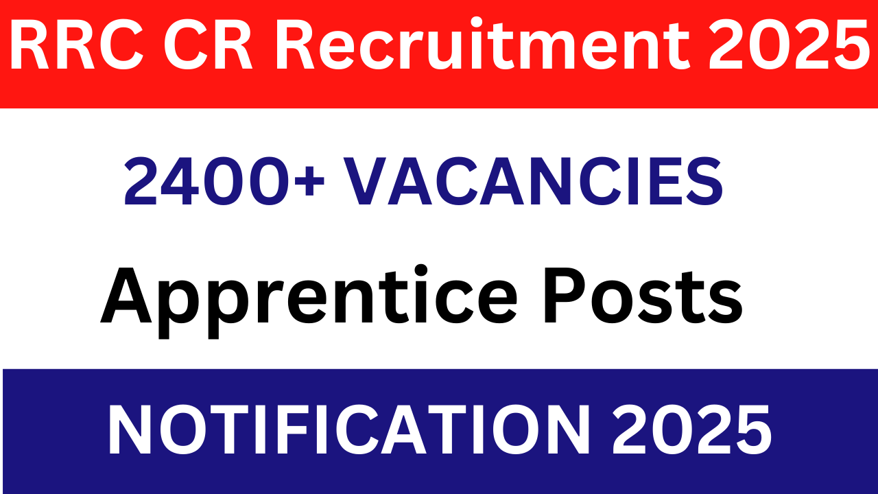 RRC CR Apprentice Recruitment 2025