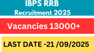 IBPS RRB Recruitment 2025 (CRP RRBs XIV)