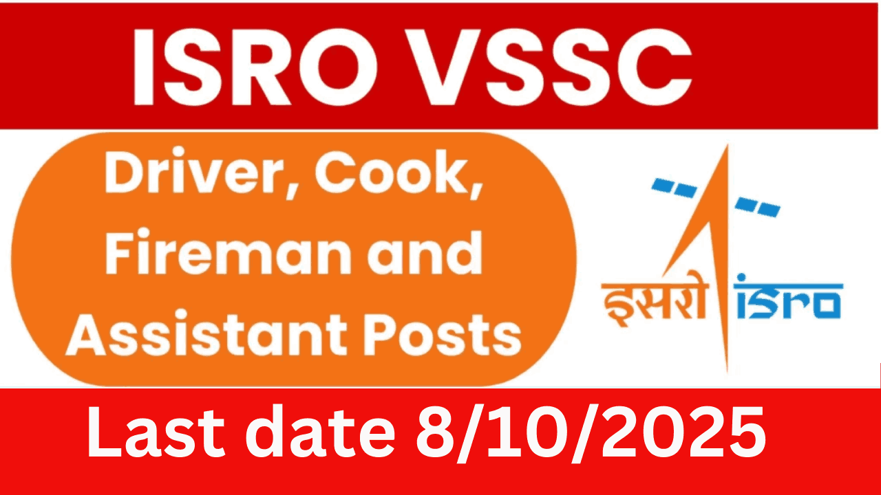 ISRO VSSC Recruitment 2025