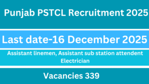 Punjab PSTCL Recruitment 2025