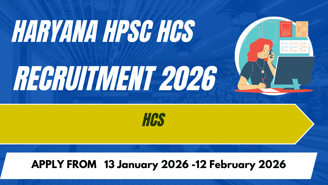 HPSC HCS Recruitment 2026
