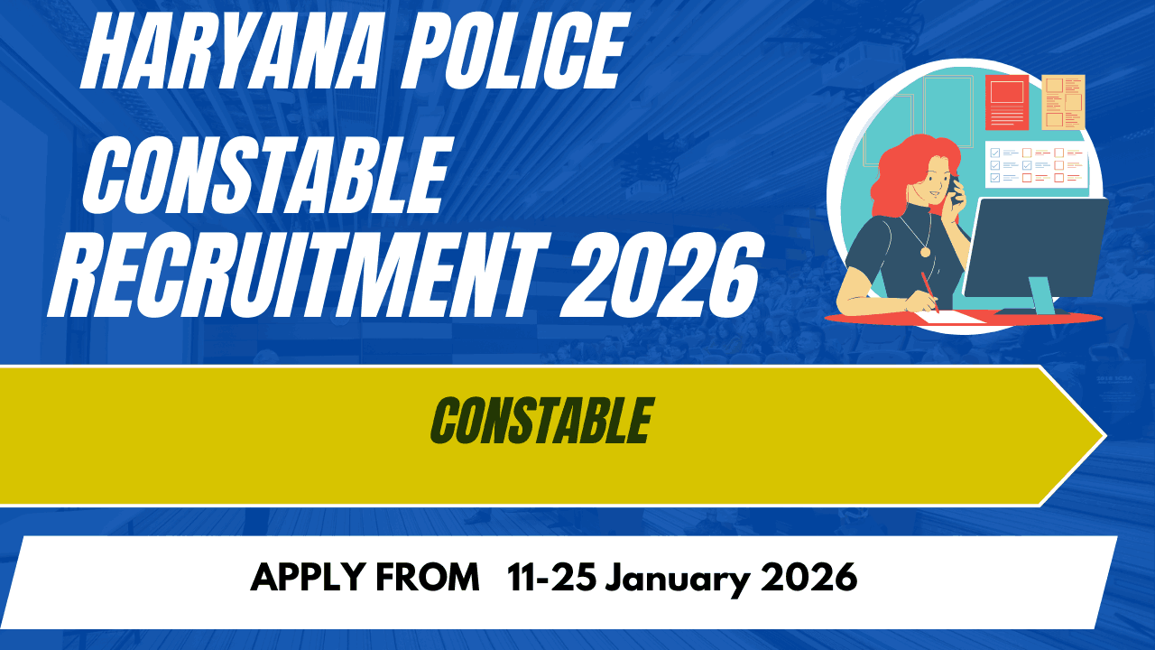 Haryana Police Constable Recruitment 2026