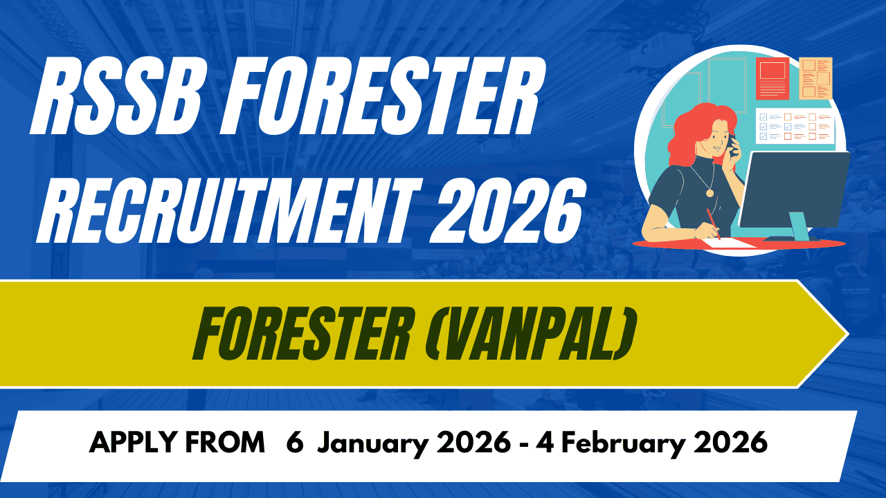 RSSB Forester Recruitment 2026