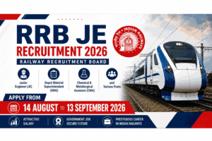 RRB JE Recruitment 2026