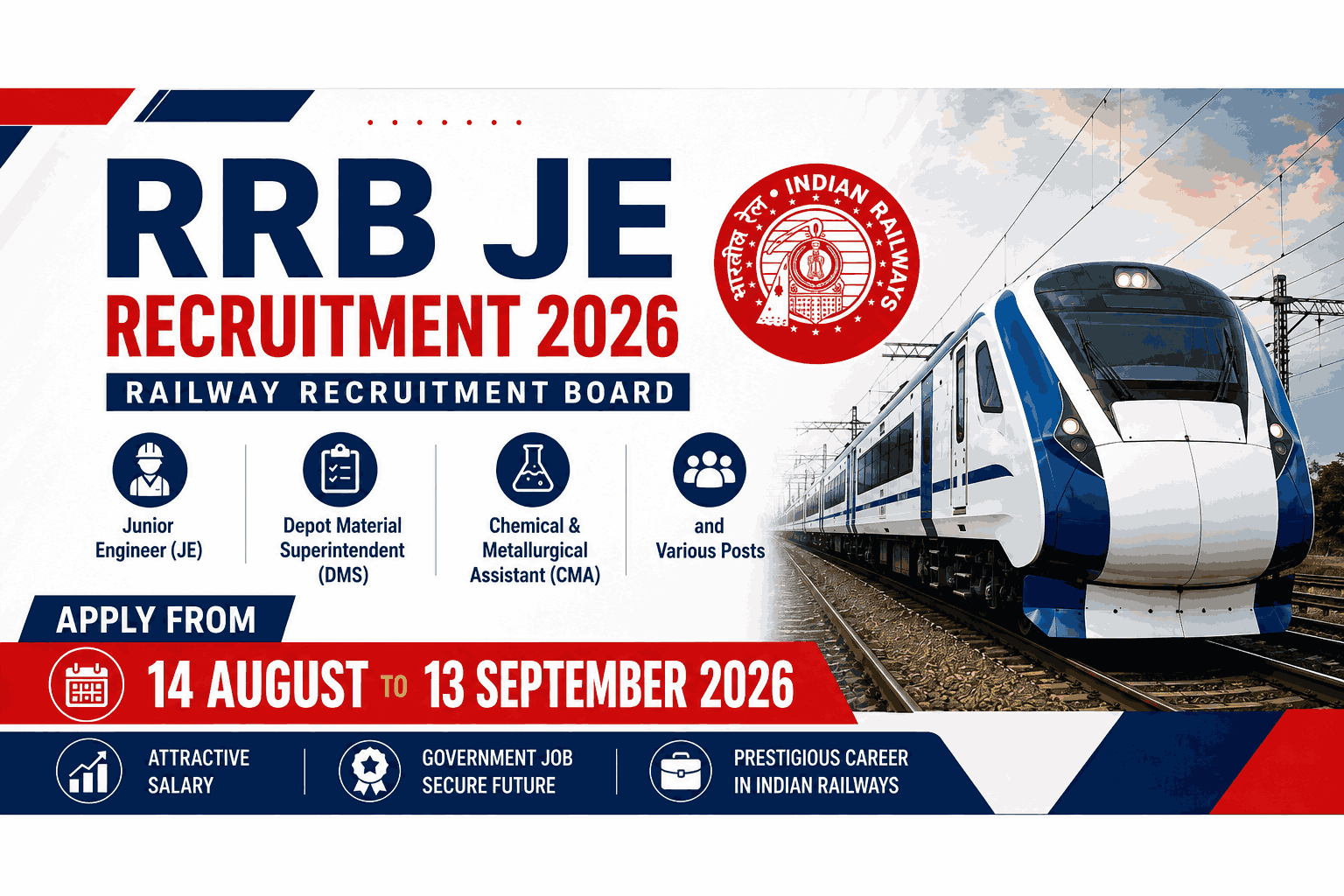 RRB JE Recruitment 2026